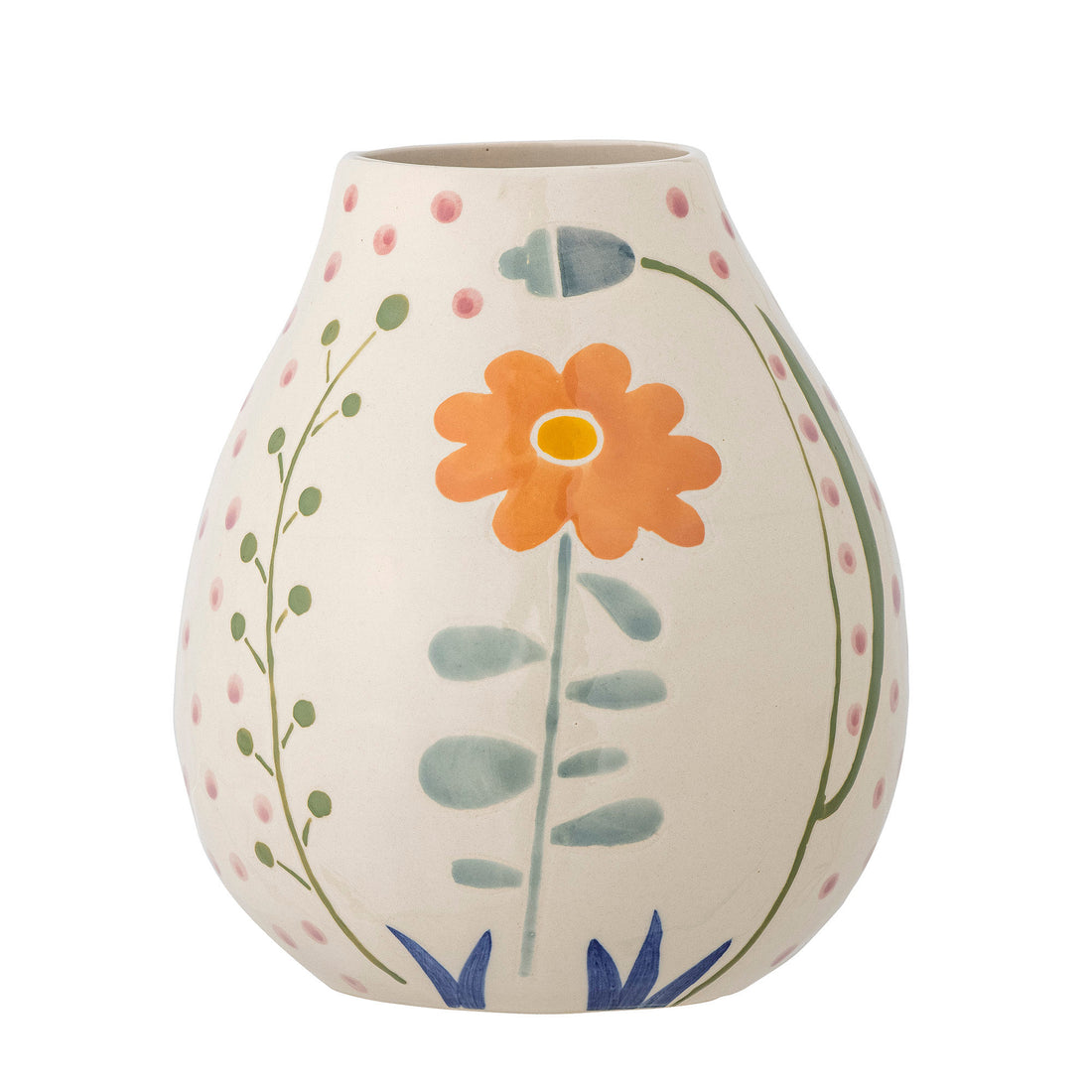 Bloomingville Taza Vase, natur, stengods