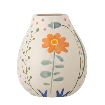 Bloomingville Taza Vase, natur, stengods