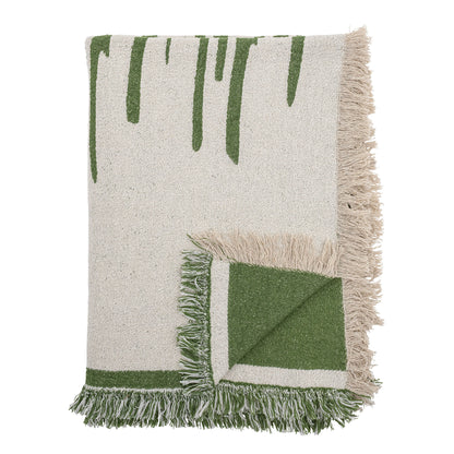Bloomingville Haxby Plaid, grön, återvunnen bomull