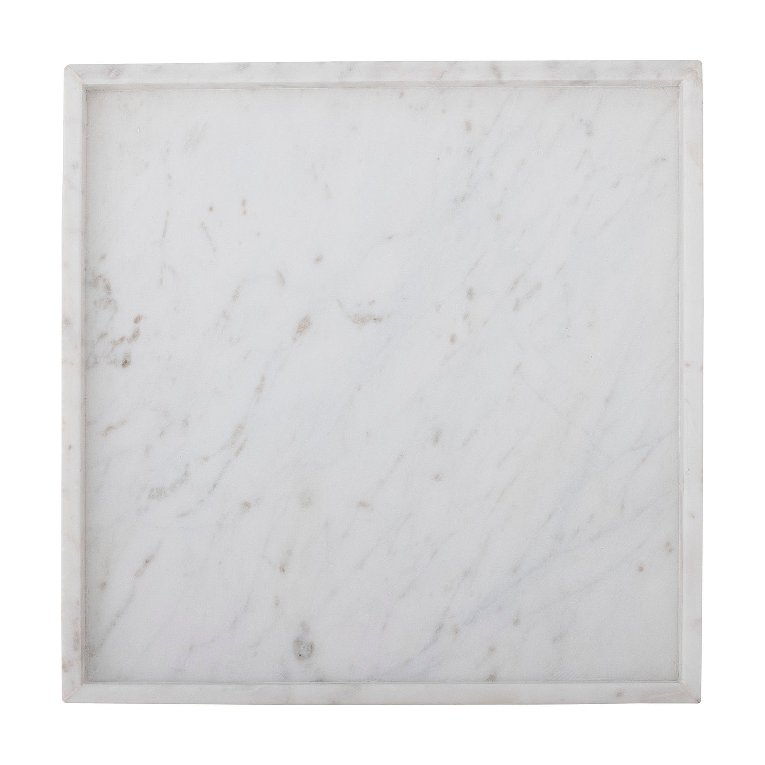 Bloomingville Majsa Fad, White, Marble