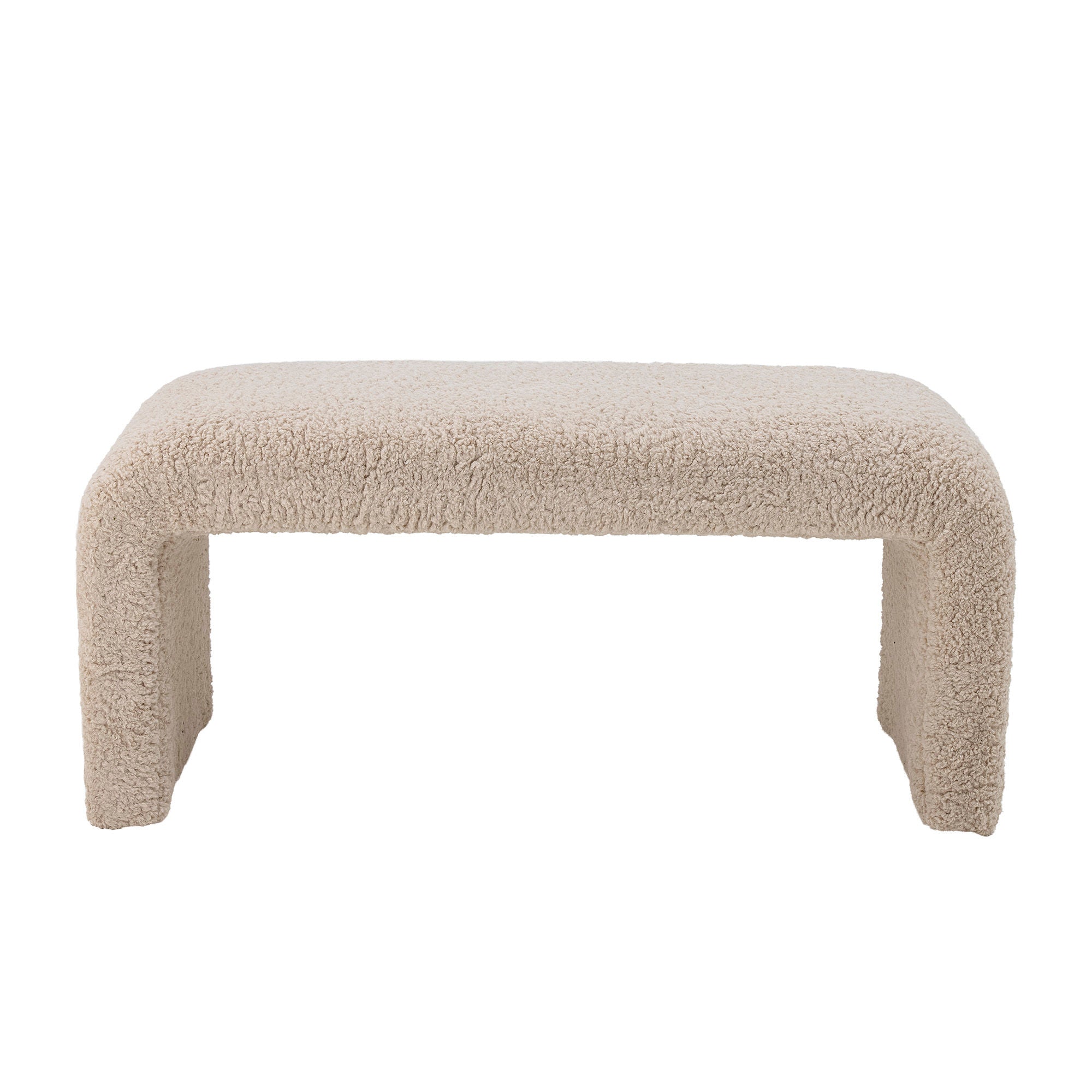 Bloomingville Bobbie Bench, Nature, Polyester