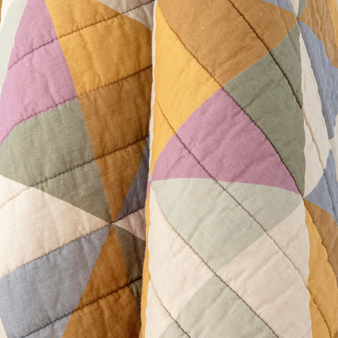 Bloomingville Crew Quilt, Yellow, Cotton Oeko-Tex®