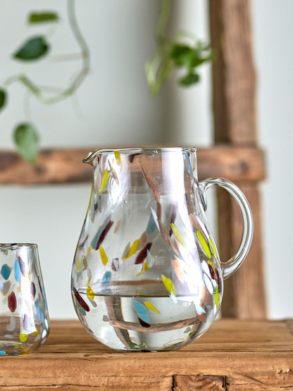 Creative Collection Kenji Kande, gul, återvunnet glas