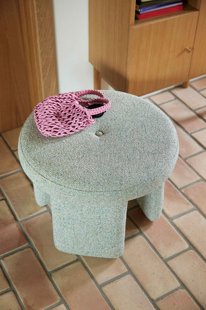 Rocco Puff Ljusgrön - ø54xh41cm