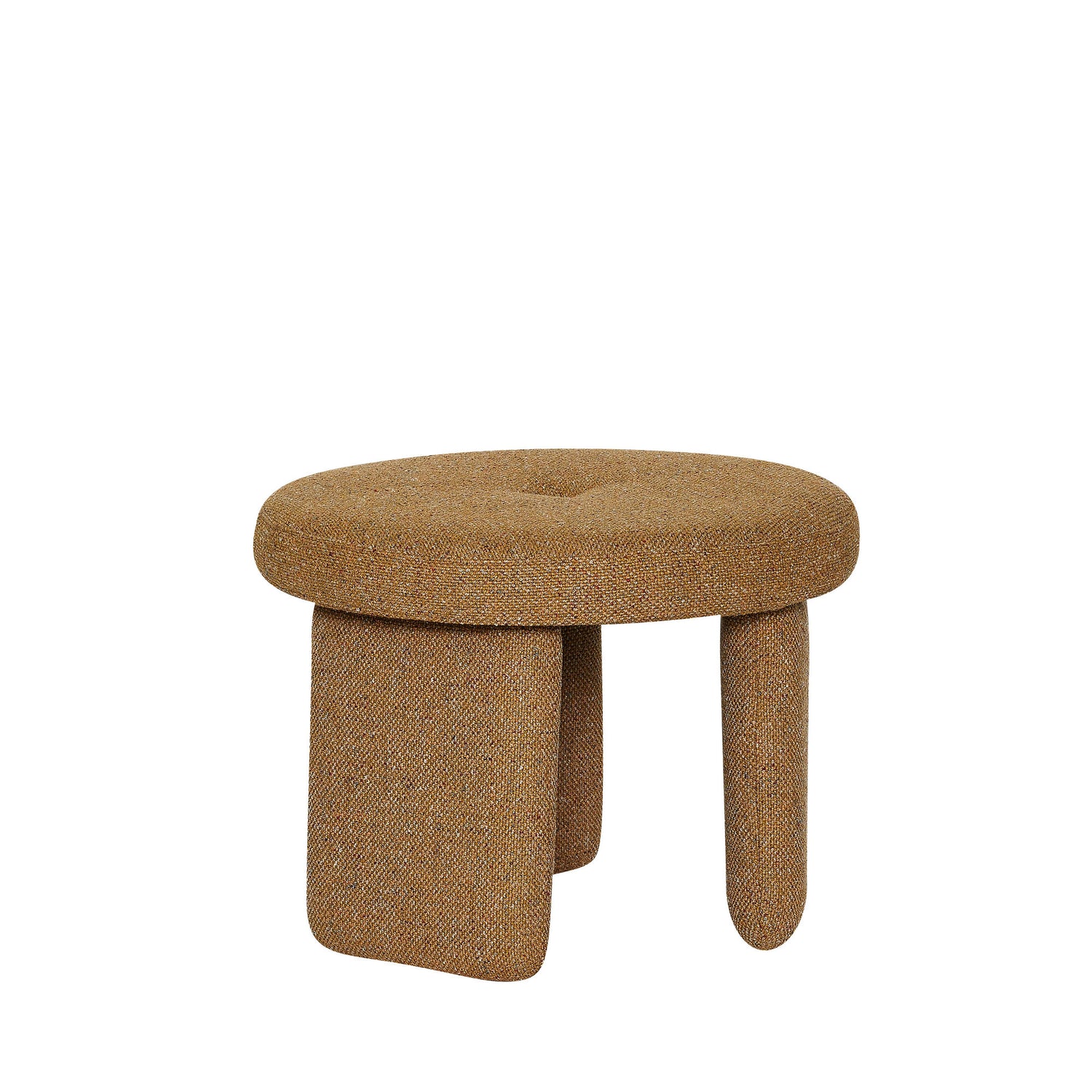 Rocco Puff Ochre - ø54xh41cm