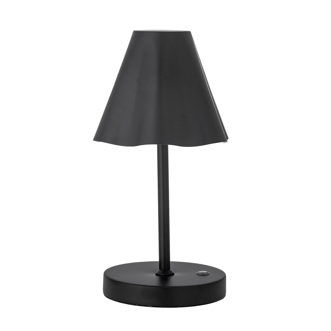 Bloomingville Lianna bärbar lampa, laddningsbar, svart, metall