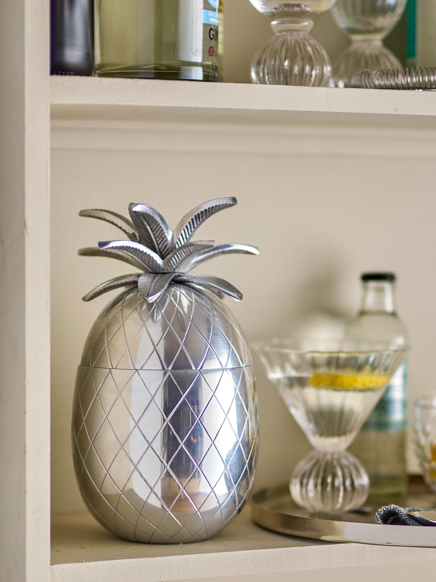 Bloomingville Yuichi Ice Bucket, Silver, Aluminium