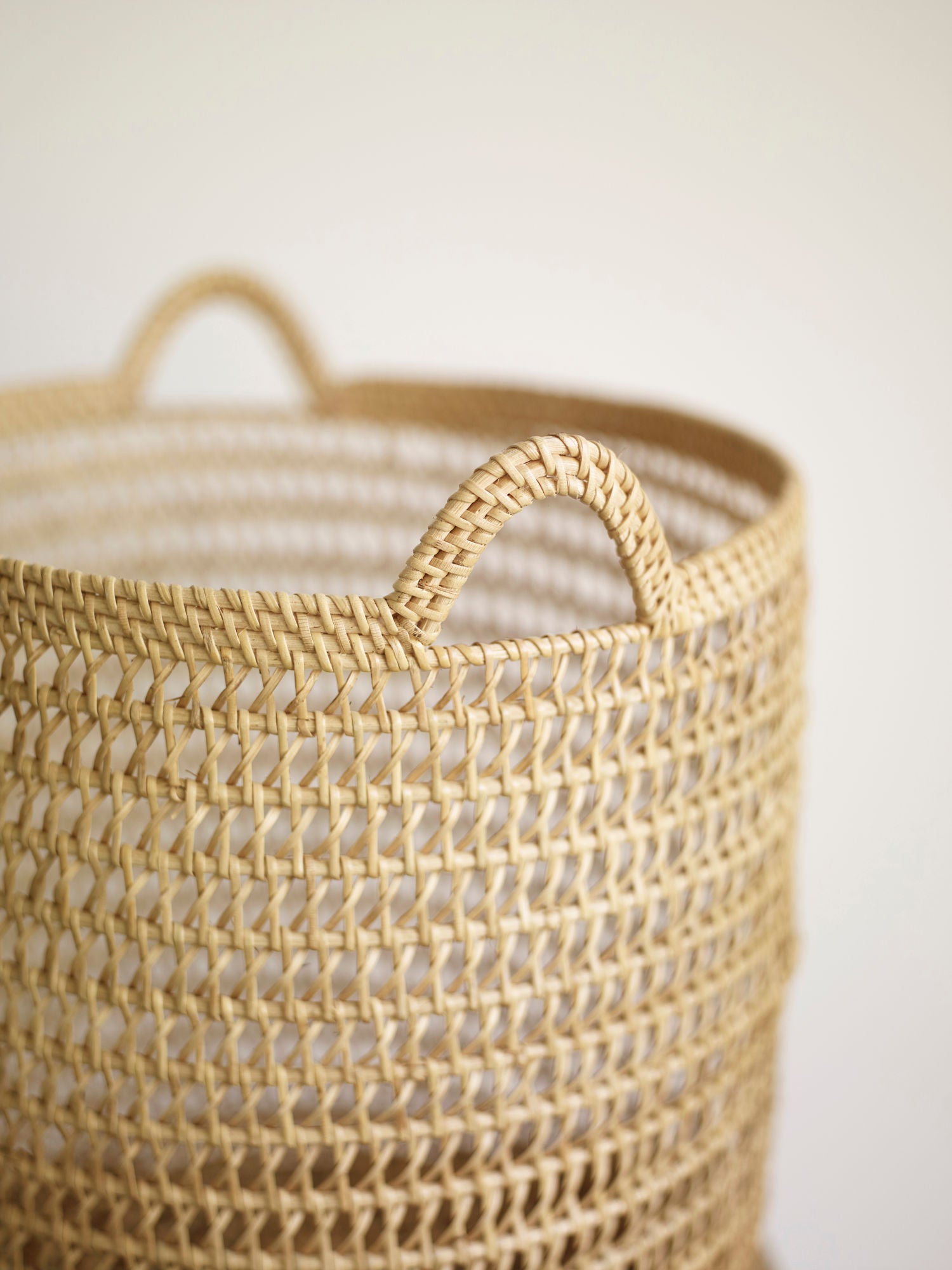 Weave Curve Nature (uppsättning av 2) - Ø32xH36, Ø41xH42CM