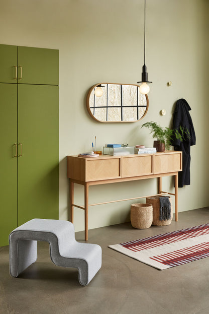 Svart kurva natur (uppsättning av 3) - Ø19xH23, Ø25xH28, Ø29xH32CM