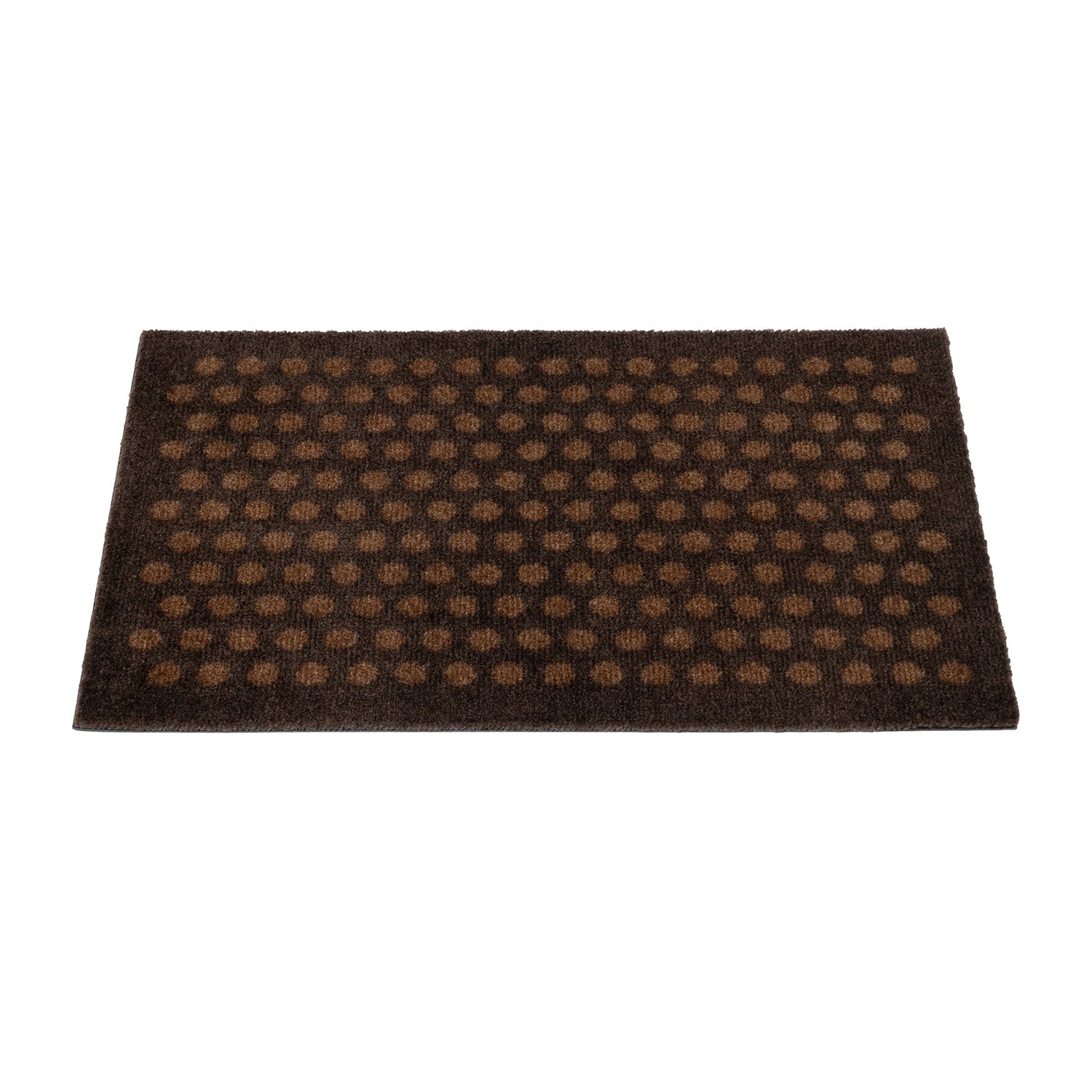 Nyheter - golvmatta 40 x 60 cm - dot/cognac -dark brun