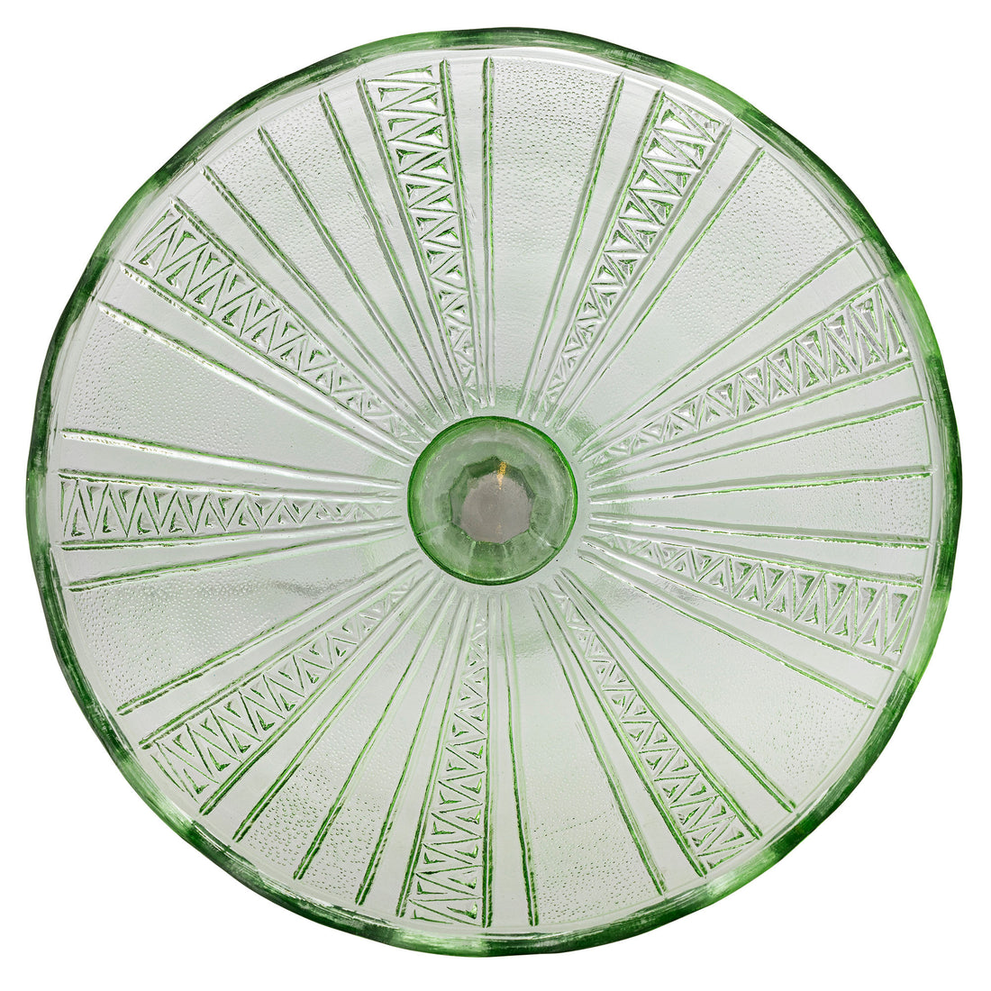 Bloomingville Kaddy -inställning, grön, återvunnet glas