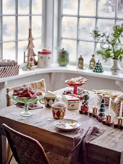 Bloomingville Kaddy -inställning, grön, återvunnet glas
