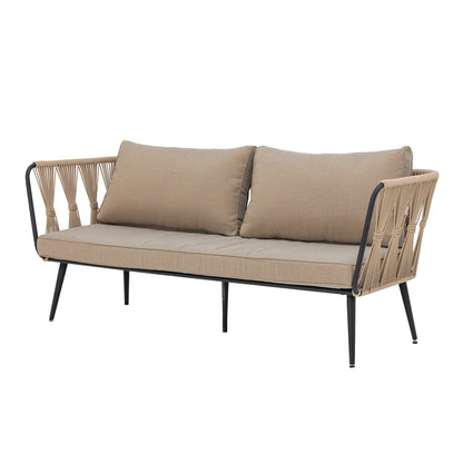 Bloomingville Pavone Fire-resistent soffa, brun, metall