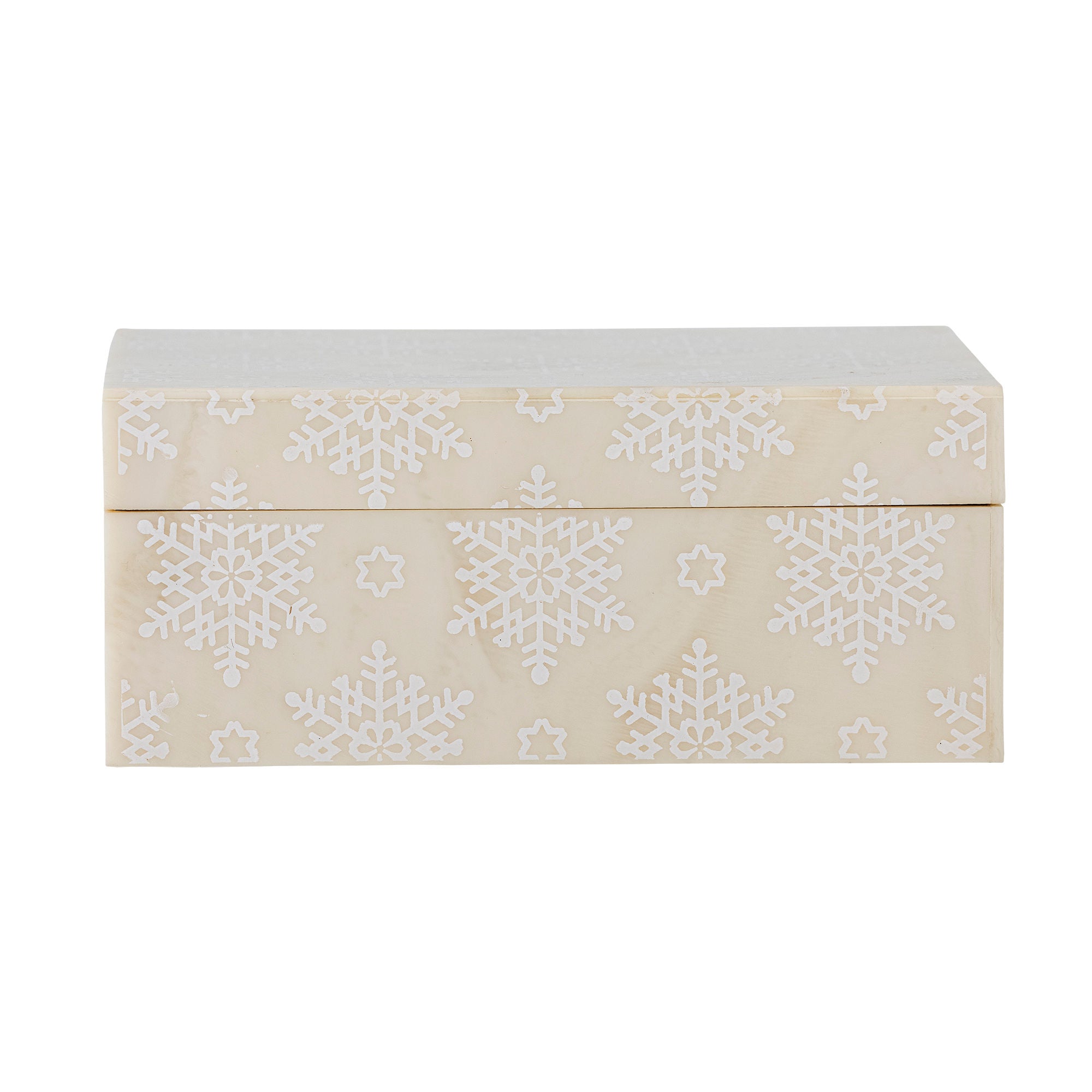 Bloomingville Cheri box w/lock, natur, harts