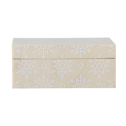 Bloomingville Cheri box w/lock, natur, harts