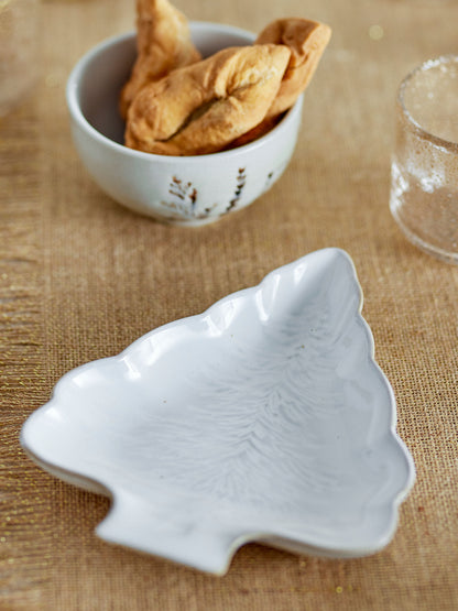 Bloomingville vinter serveringsrätt, natur, stengods