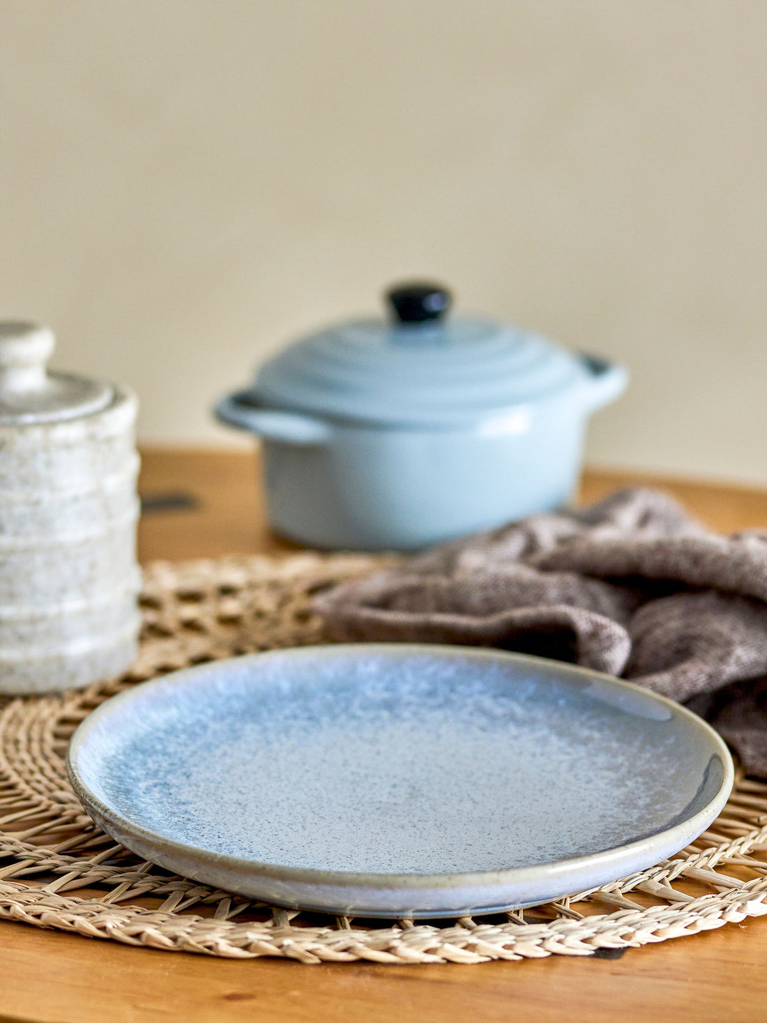 Bloomingville Paula frukostuppsättning, blå, stengods