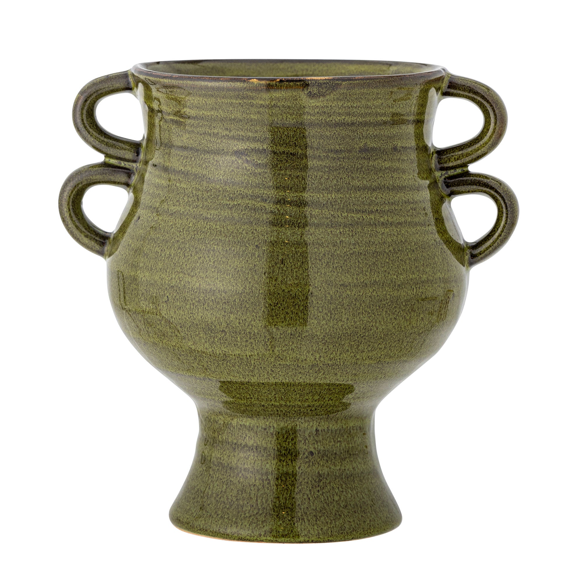 Bloomingville Raia Herbal Potted Hides, Green, Stoneware
