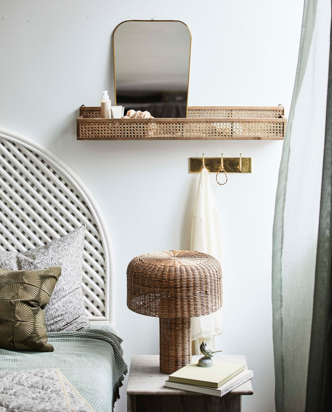 Haaoy krokar i järn med 3 krokar - 27 cm - guldfinish