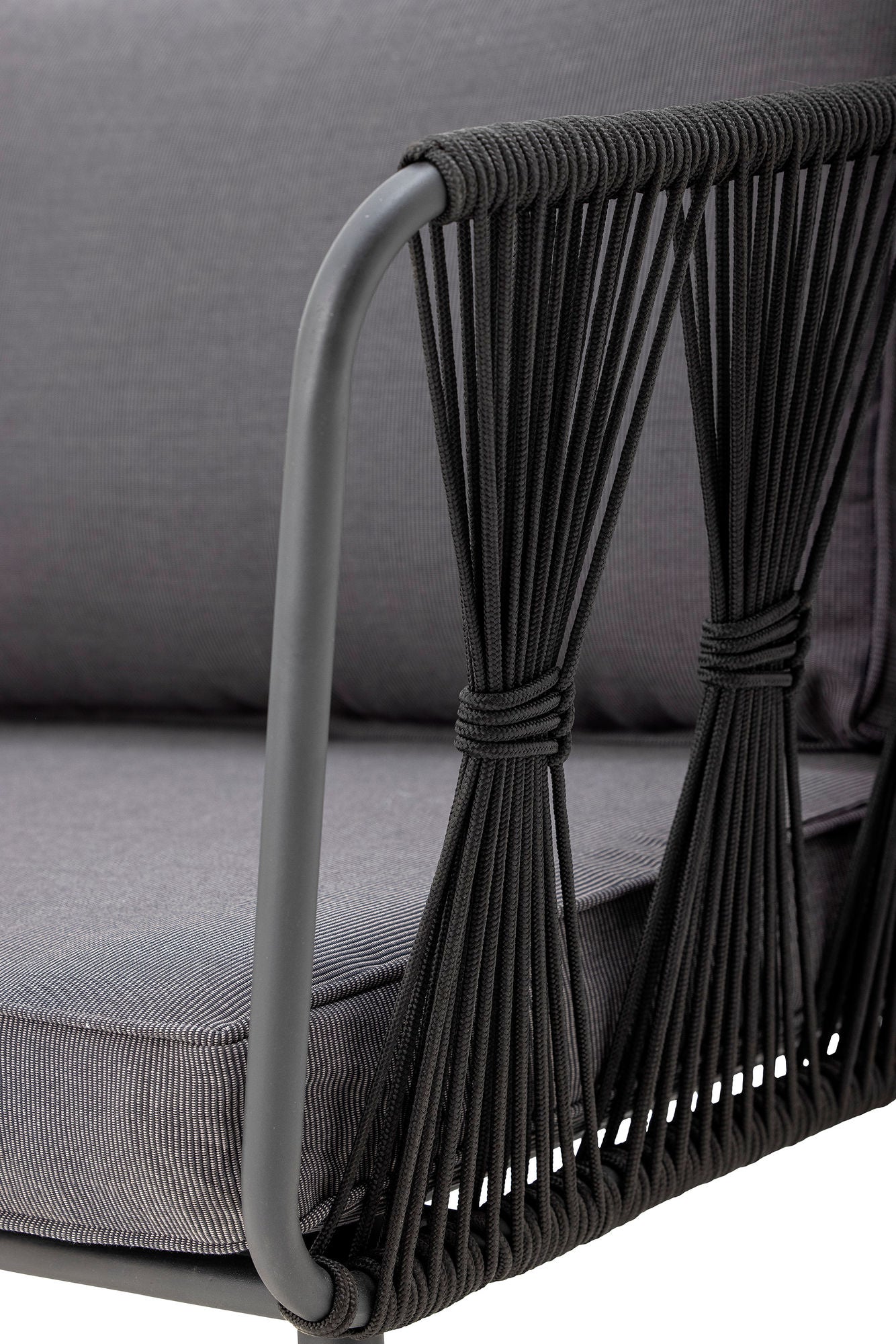 Bloomingville Pavone soffa, svart, metall