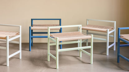 Hübsch Heritage Bench liten bensin