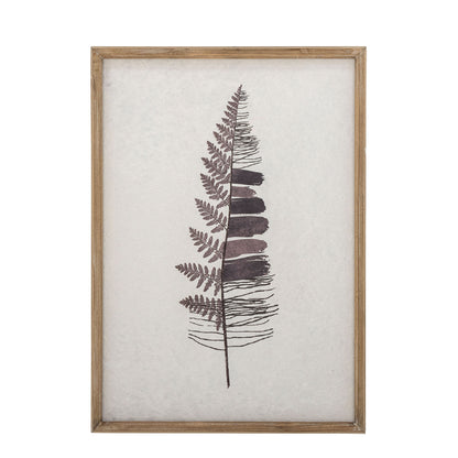 Creative Collection Corval Illustration med ram, natur, tall