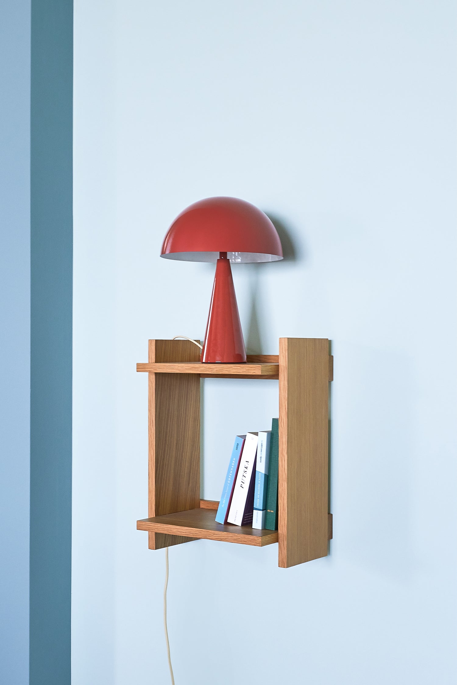 Mush Table Lamp Mini Red - Ø25xH33CM E14