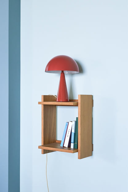Mush Table Lamp Mini Red - Ø25xH33CM E14