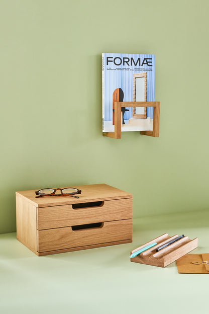 Market Magazine Hållare Naturlig - 17x10xh27cm