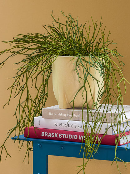 Up Pot Yellow (set med 2) - ø21xh21, ø17xh17cm