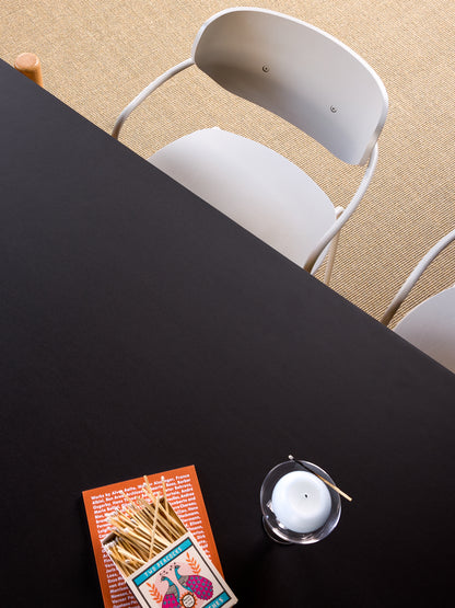 Sned matbord Rektangulärt Svart - 190x107xh75cm