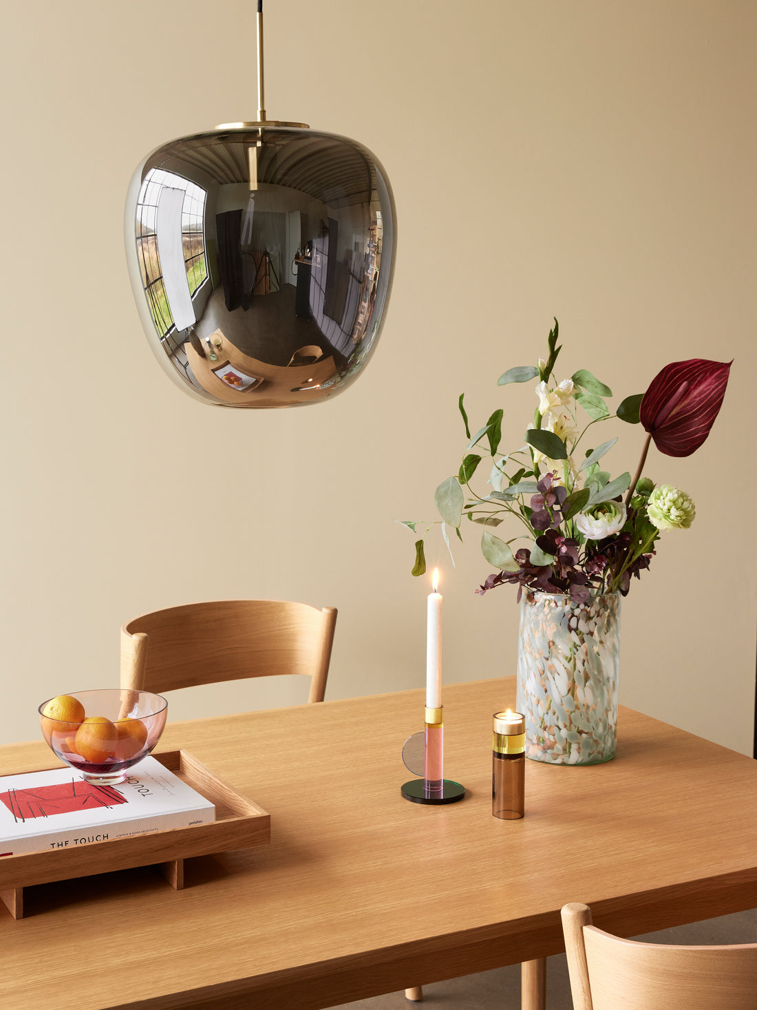 Reflektera Pendant Ø40 Gray - Ø40xH40CM, E27/15W