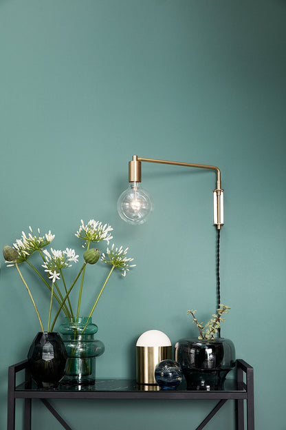Pyke Wall Lamp mässingsfärg - 41x5xh24cm, E27/40W/LED4