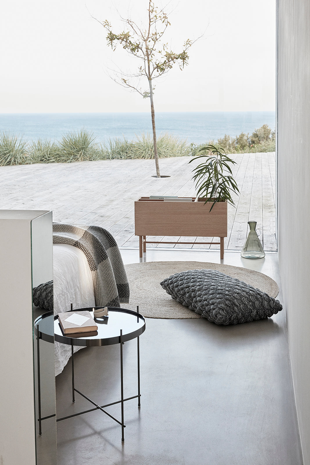 Ground Plant Box Nature - 80x30xh50cm