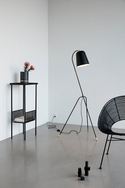 Eyrie Console Table Small Black - 40x30xh93cm