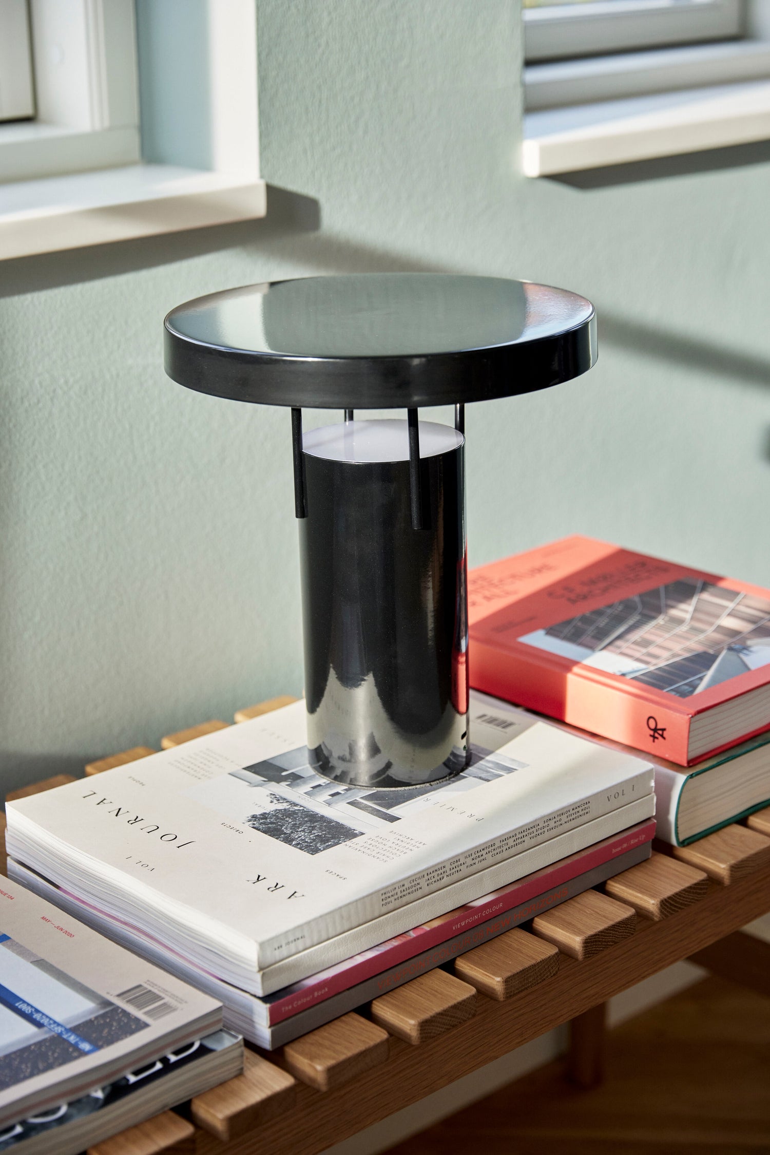 Bringme Portable Lamp Black - Ø25xh28cm