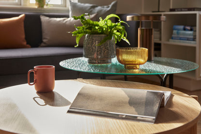 Bringme bärbar lampbrunt mässing - Ø25xh28cm