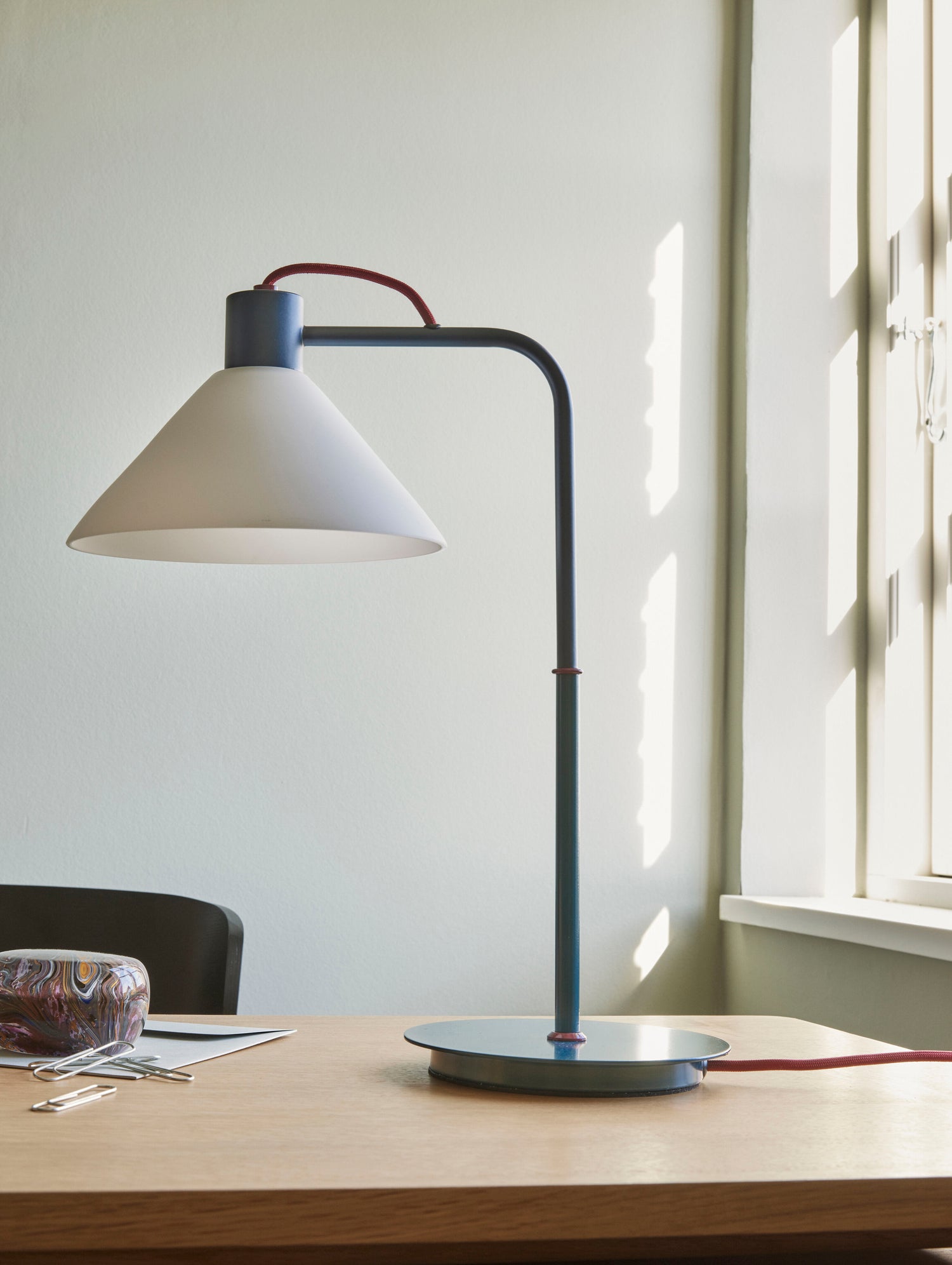 Spot Table Lamp Blue - Ø37X22XH44CM, E27