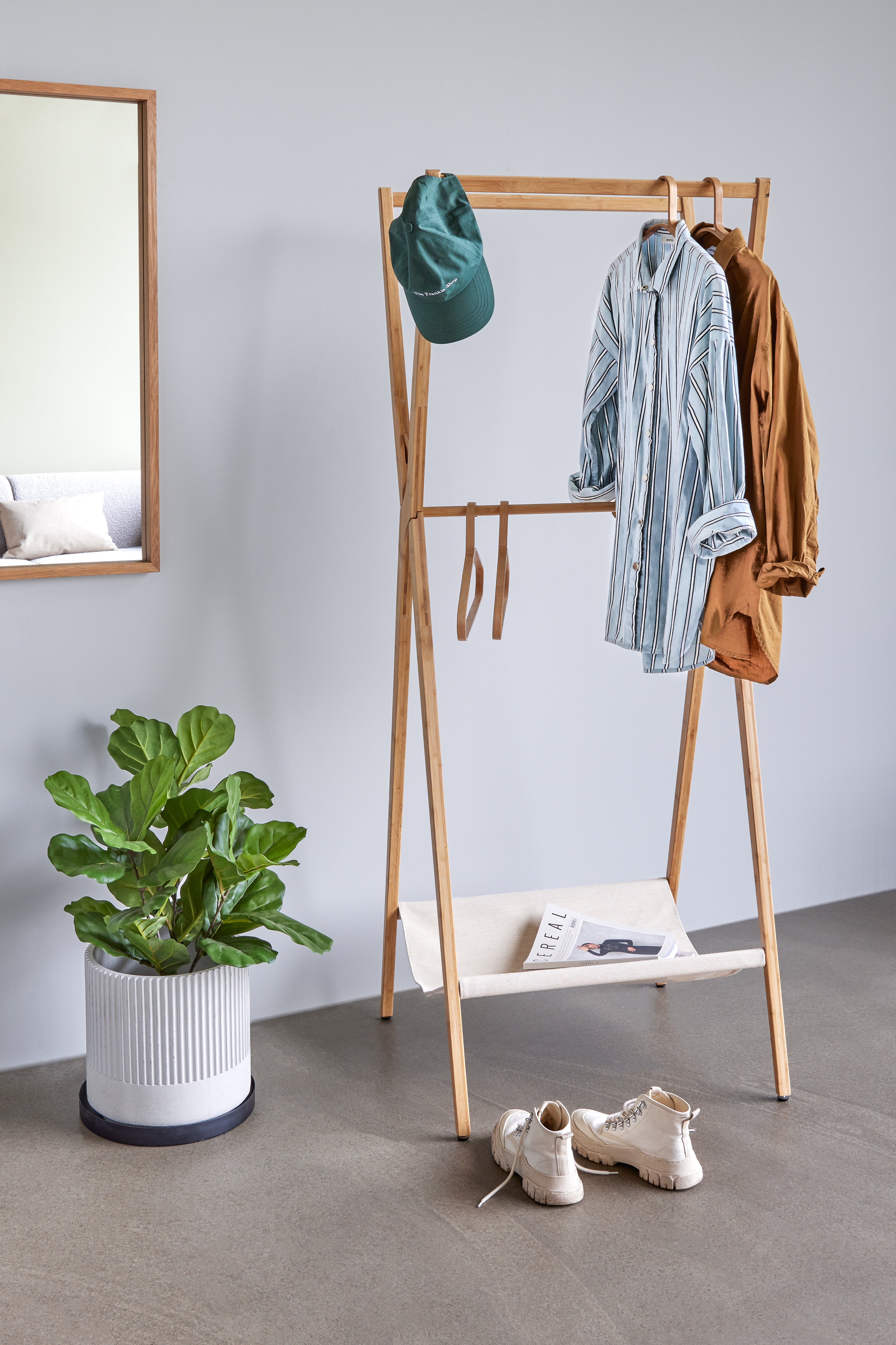 Gimpse Wall Mirror Medium Nature - 60xh90cm