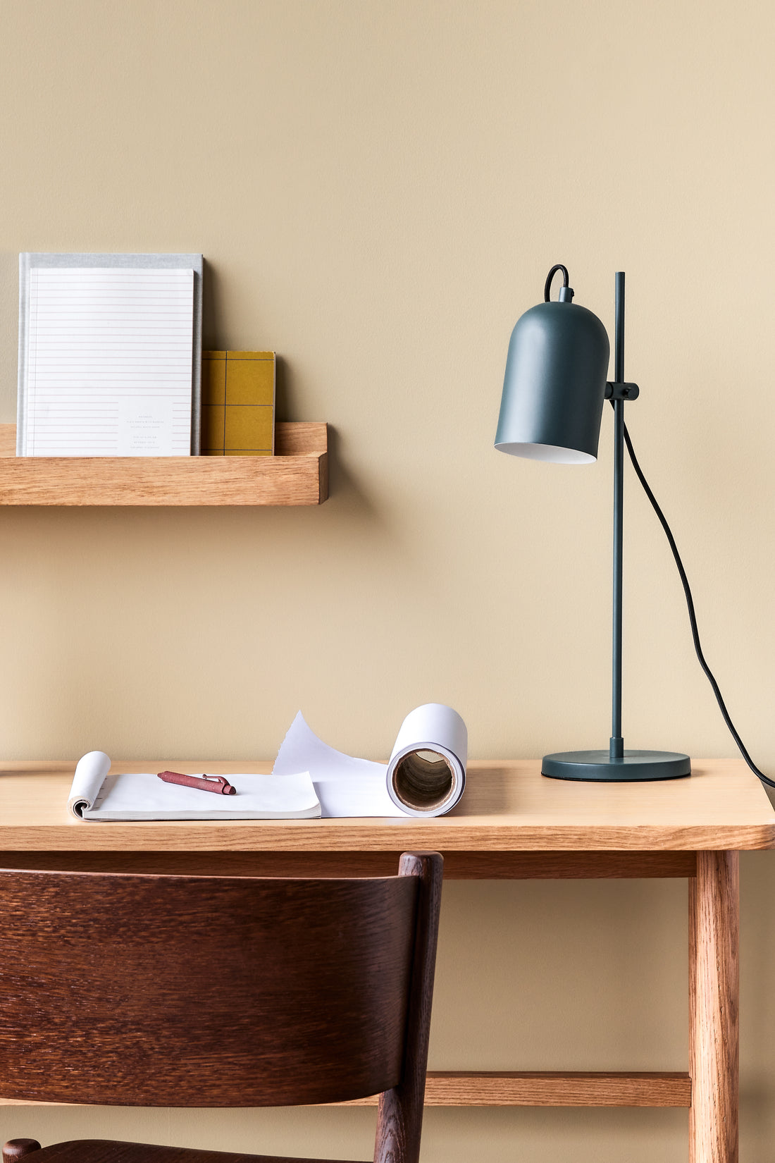 Rörbordslampblått - 15xH50cm, E14/40W