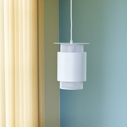 Edge Pendel White - Ø20xH26cm, E27/40W