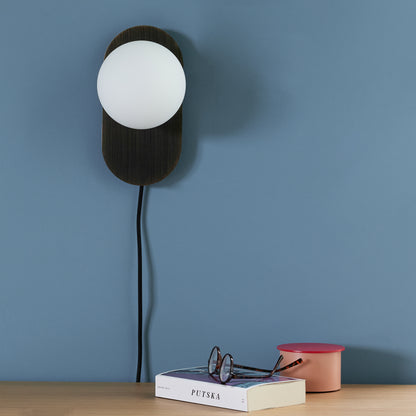 Moon Wall Lamp Browned mässing - 24x12xh16cm, G9