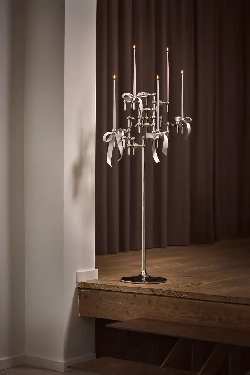 Tyg kertelys - varm grå