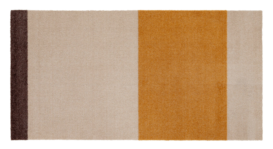 STRIPES HORISONTAL - Ivory/Dijon/Brown - Tica Copenhagen - DesignGaragen.dk