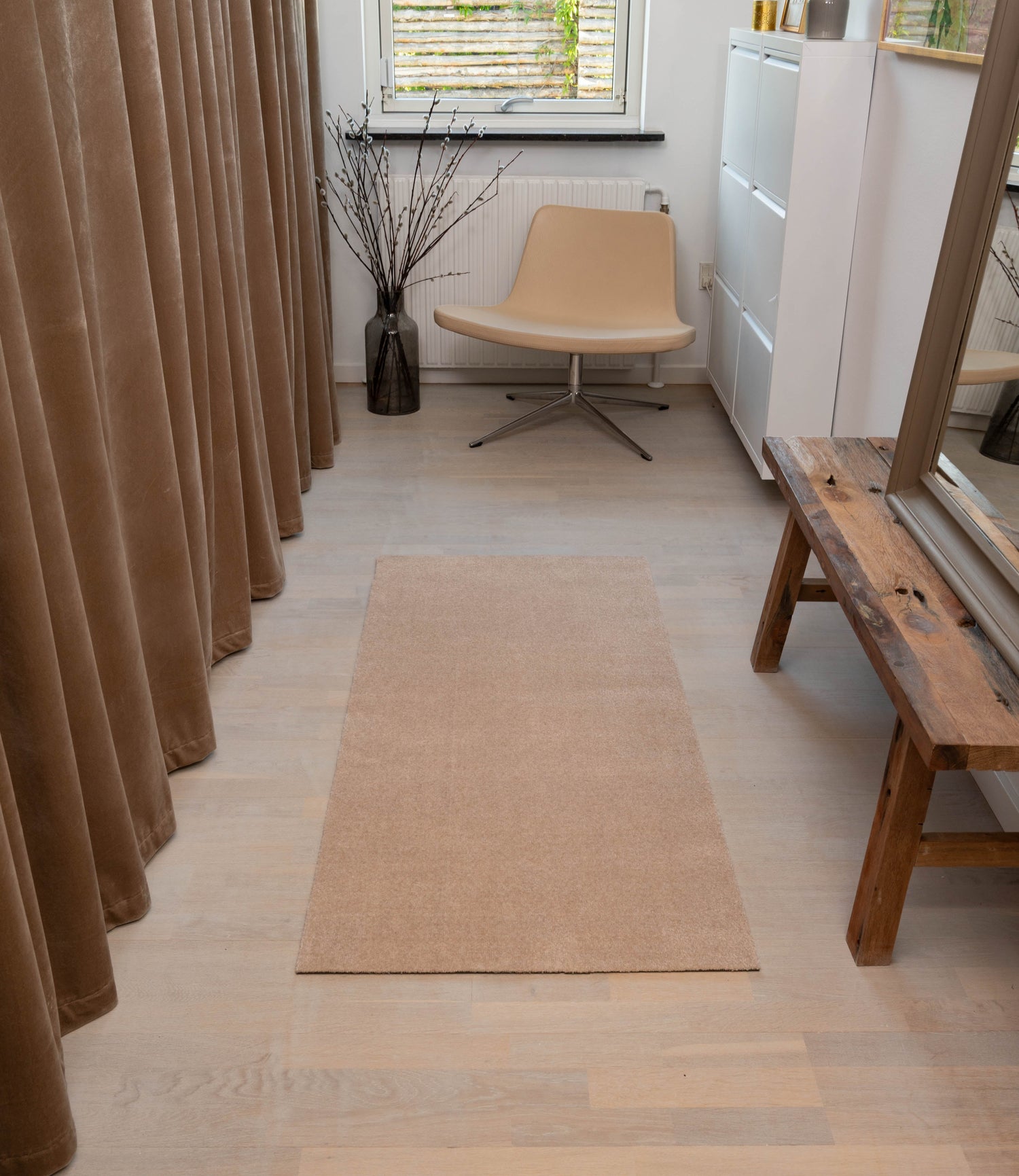TÆPPE/MÅTTE 67 x 150 CM - UNI COLOR/IVORY - Tica Copenhagen - DesignGaragen.dk