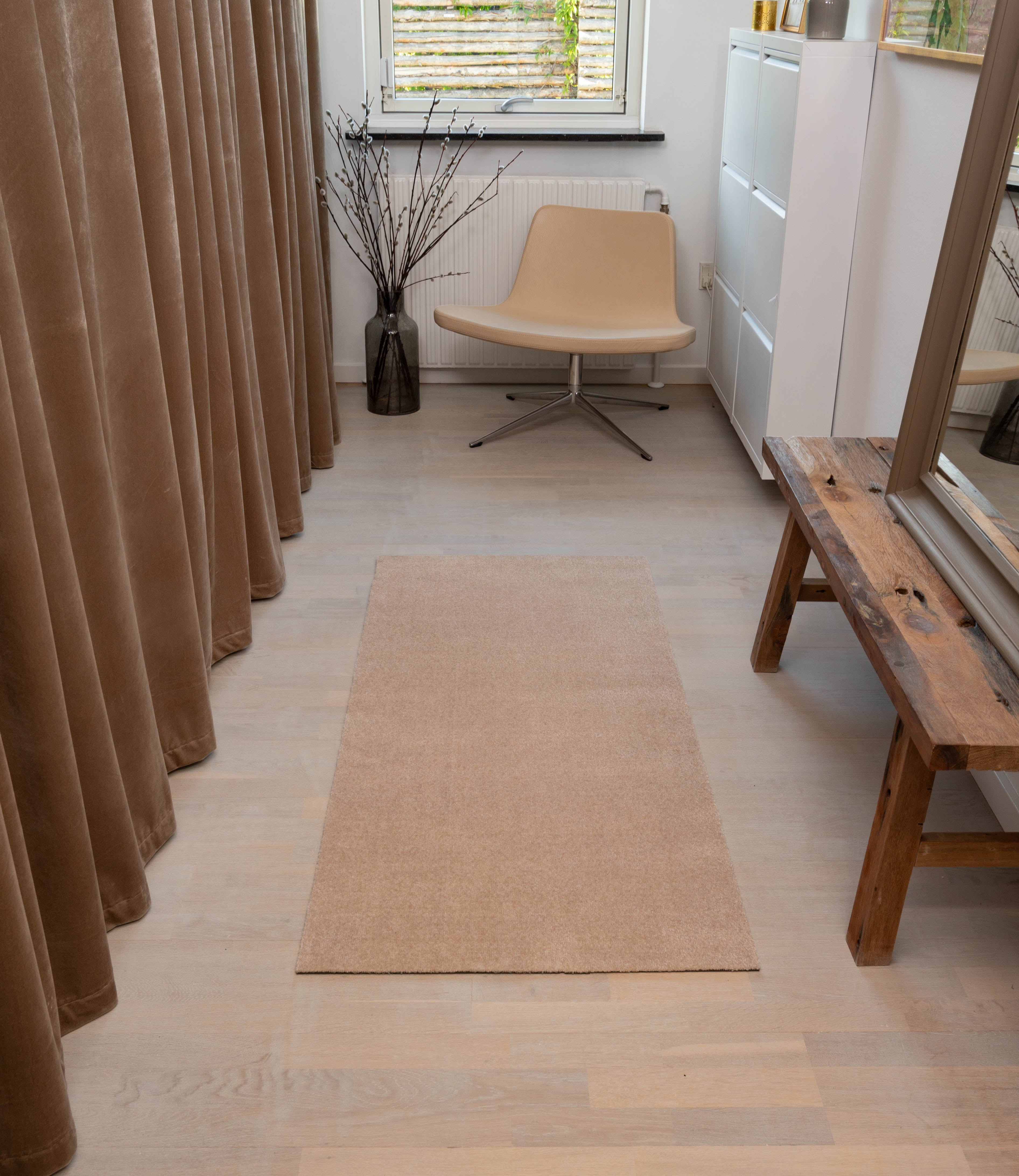 TÆPPE/MÅTTE 67 x 150 CM - UNI COLOR/IVORY - Tica Copenhagen - DesignGaragen.dk