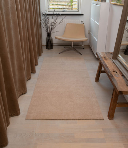 TÆPPE/MÅTTE 90 x 200 cm - UNI COLOR/IVORY - Tica Copenhagen - DesignGaragen.dk