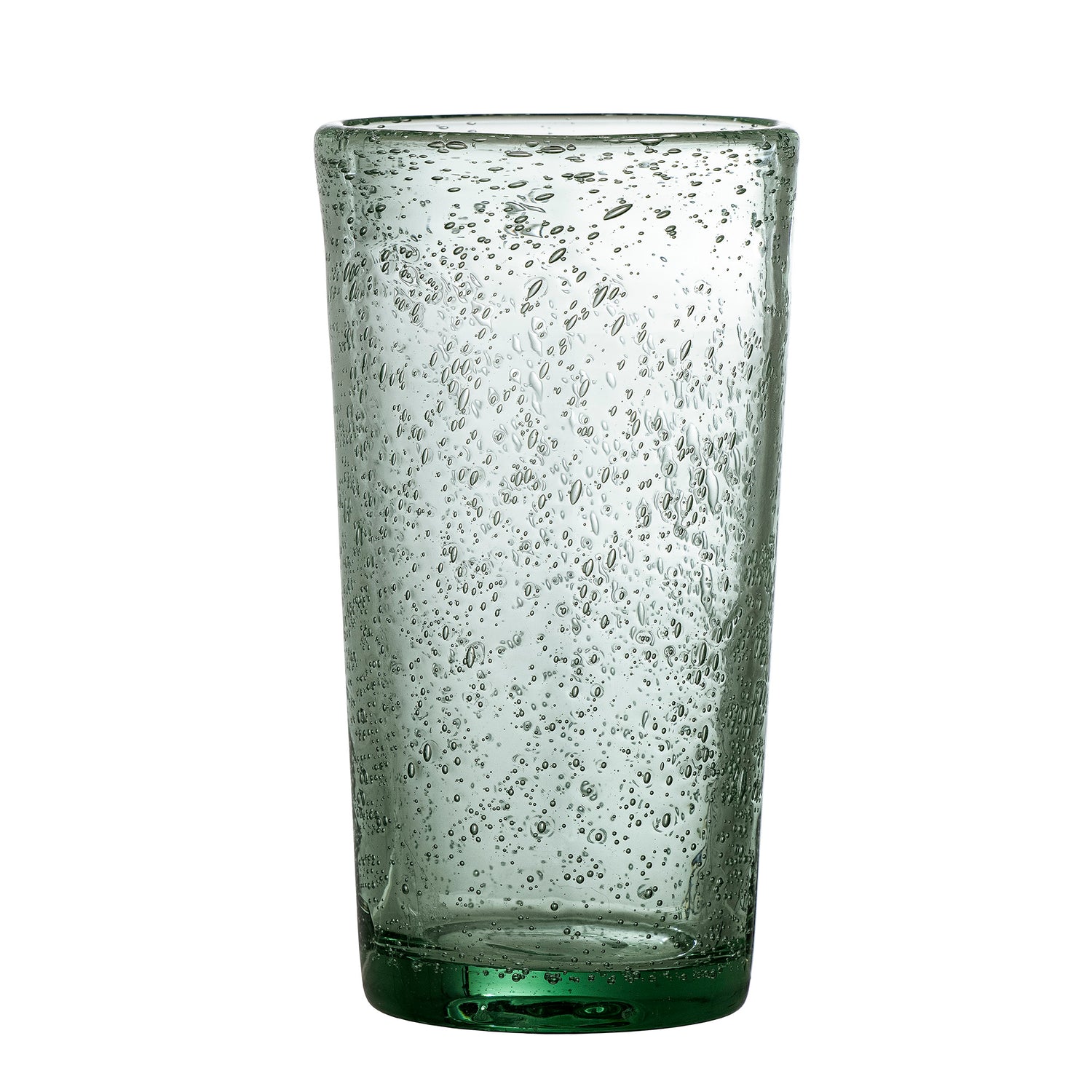 Manela dricker glas, grönt, glas