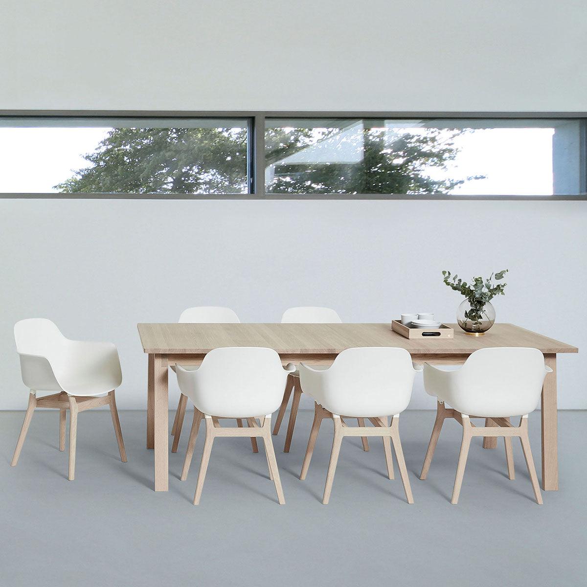 Andersen Furniture - AC3 hvid m. eg sæbe stel - Andersen Furniture - DesignGaragen.dk