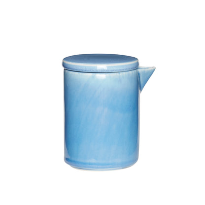 House Doctor - Mjölkkanna, keramik, blå Ø9xh9cm